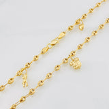 Tobillera GC 4.3g / 26.5cm / 3.35mm Oro Amarillo 18K