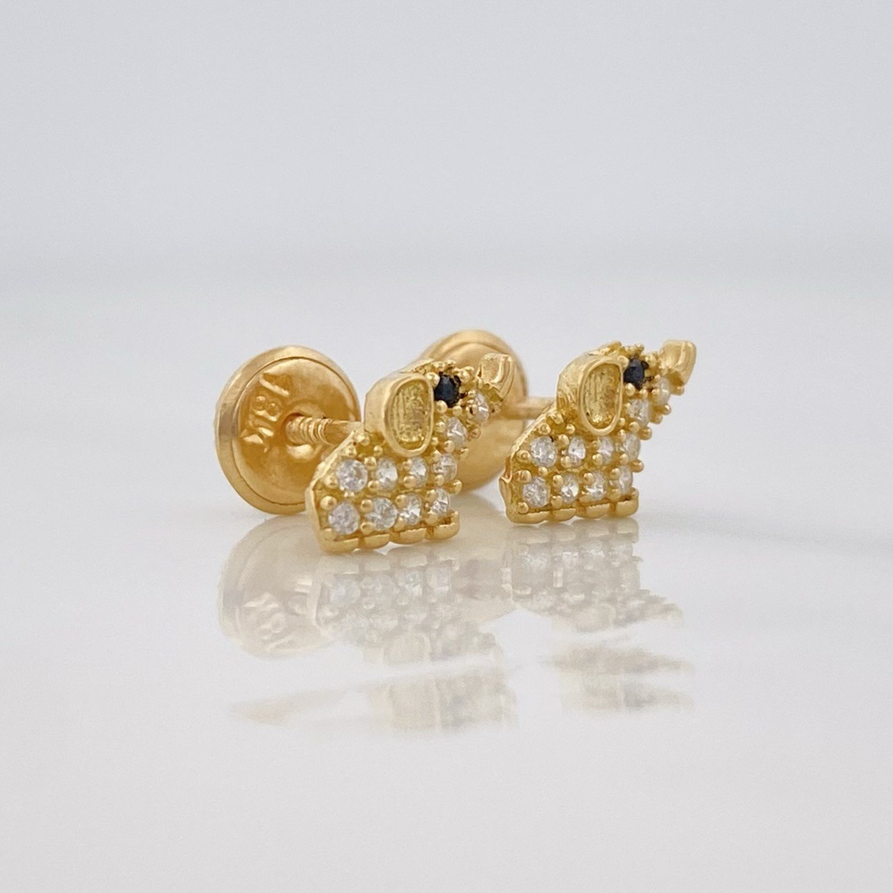 Topos Elefante 0.9g / 8.78mm Oro Amarillo 18K