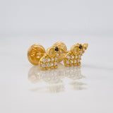 Topos Elefante 0.9g / 8.83mm Oro Amarillo 18K