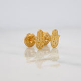 Topos Mano Hamsa 0.7g / 5.04mm Oro Amarillo 18K