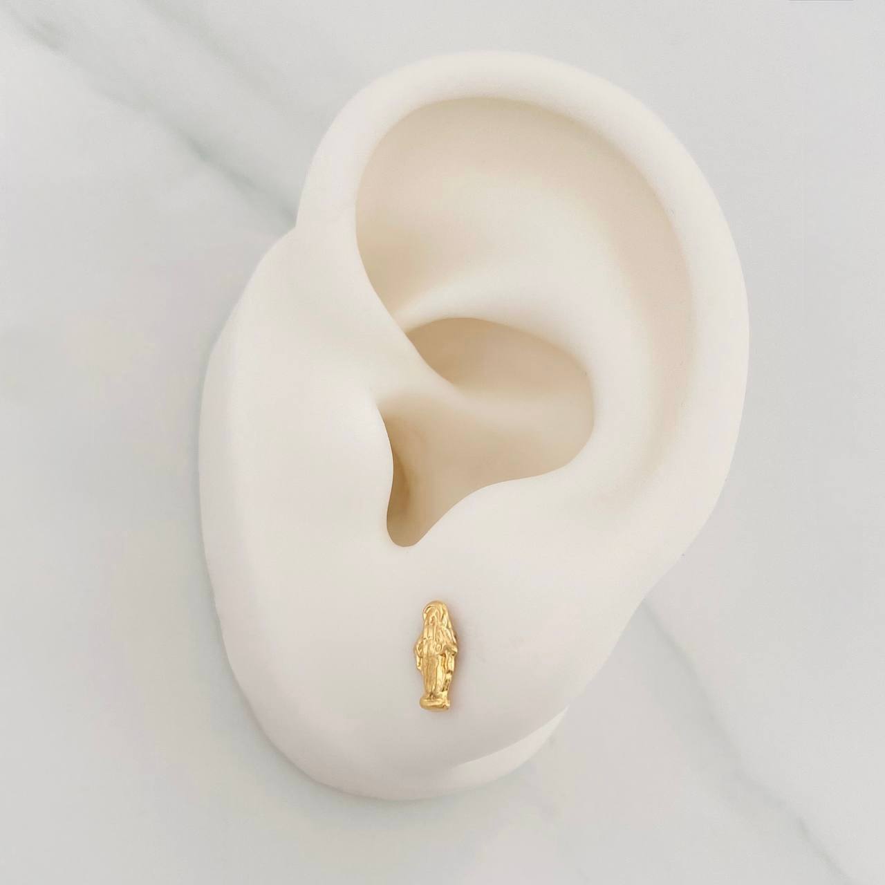 Topos Virgen Milagrosa 0.55g / 3.97mm Oro Amarillo 18K