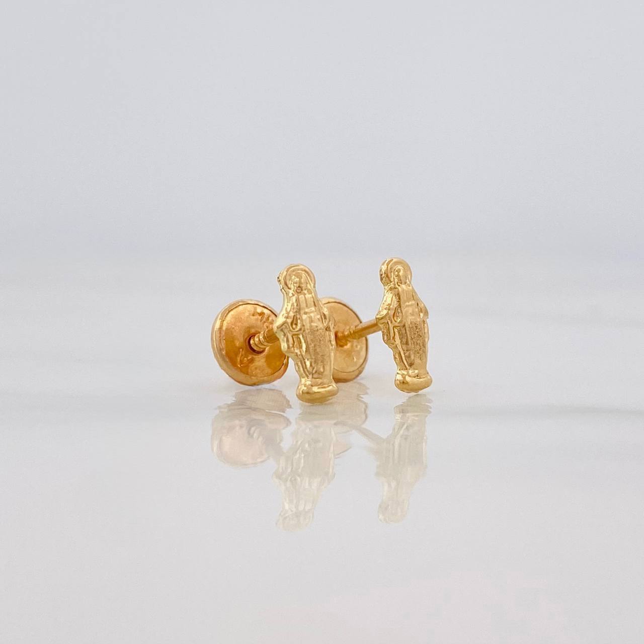 Topos Virgen Milagrosa 0.55g / 3.97mm Oro Amarillo 18K