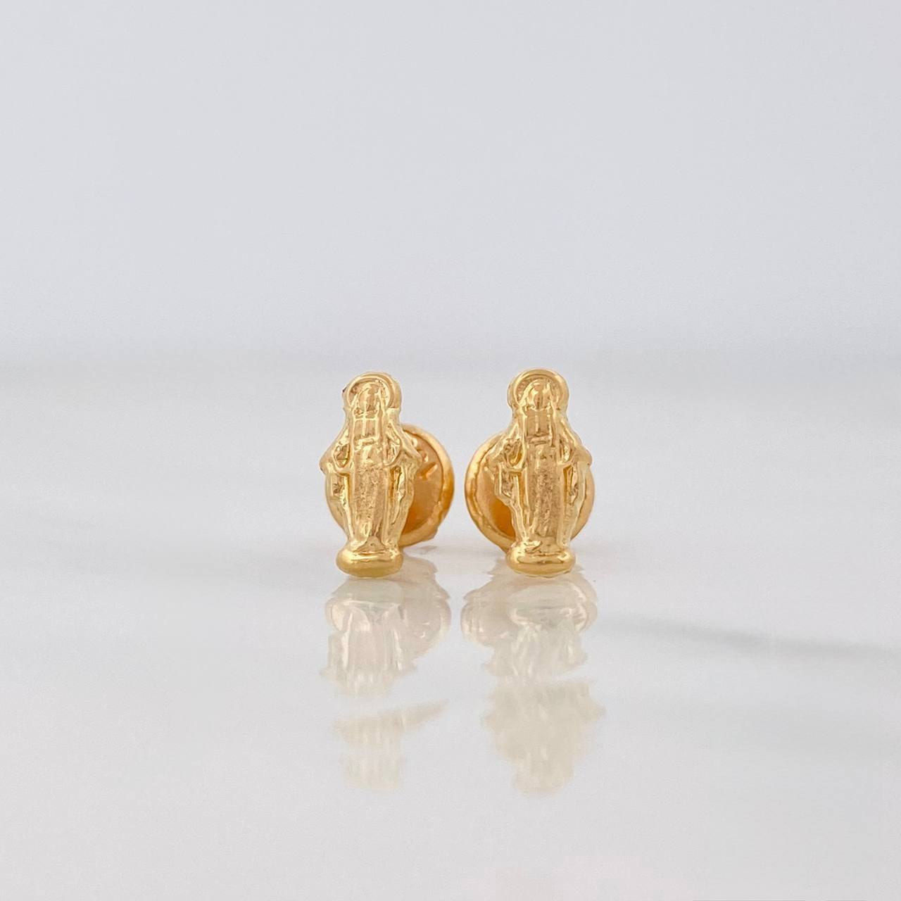 Topos Virgen Milagrosa 0.55g / 3.97mm Oro Amarillo 18K