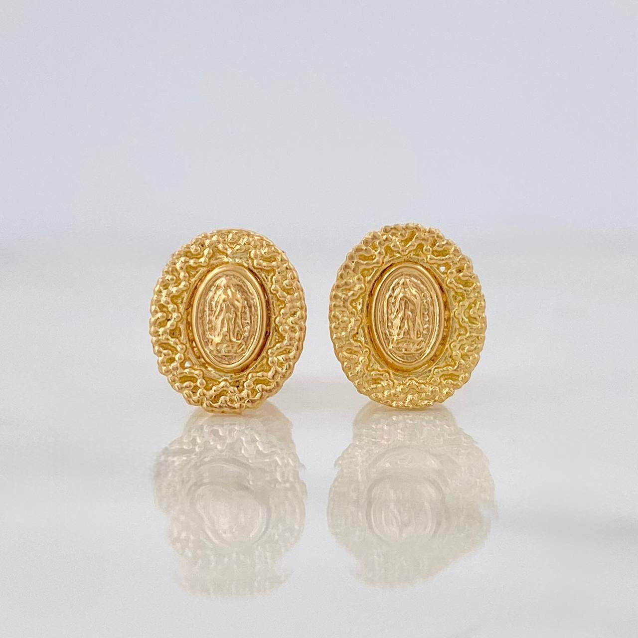 Topos Virgen de Guadalupe 1.2g / 5.74mm Oro Amarillo 18K