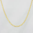 Cadena Escalera Plana 1.55g / 45cm / 1.4mm Oro Amarillo 18K