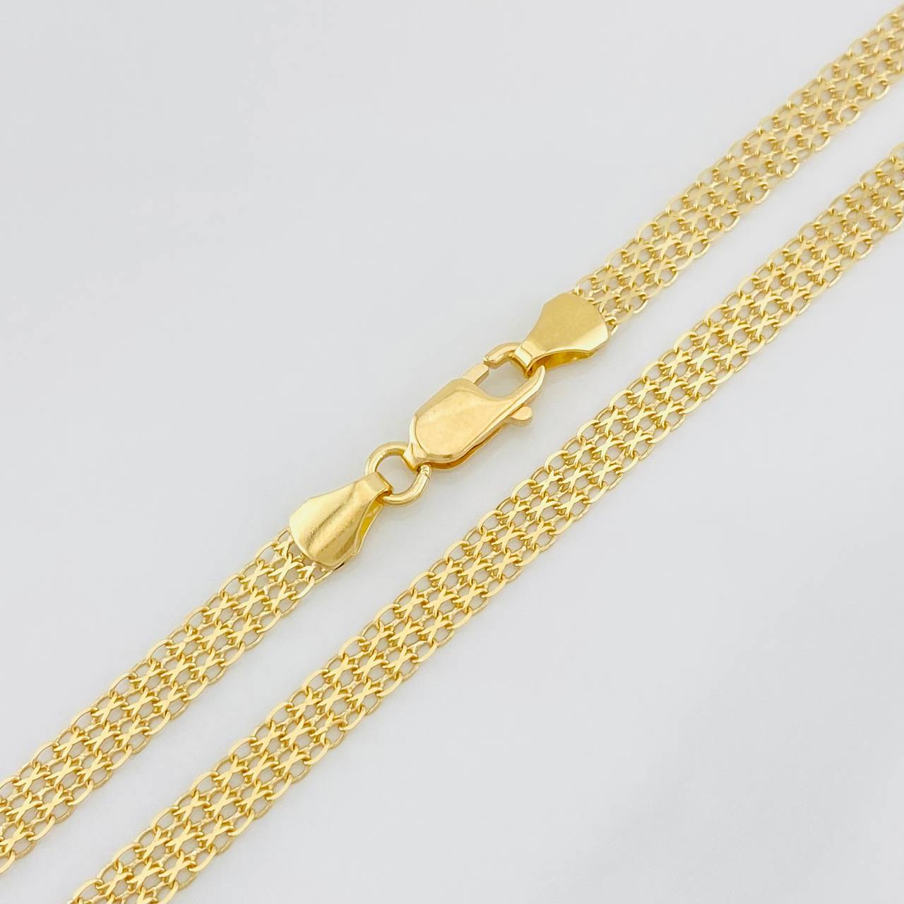 Cadena China 6.9g / 50cm / 4.3mm Oro Amarillo 18K