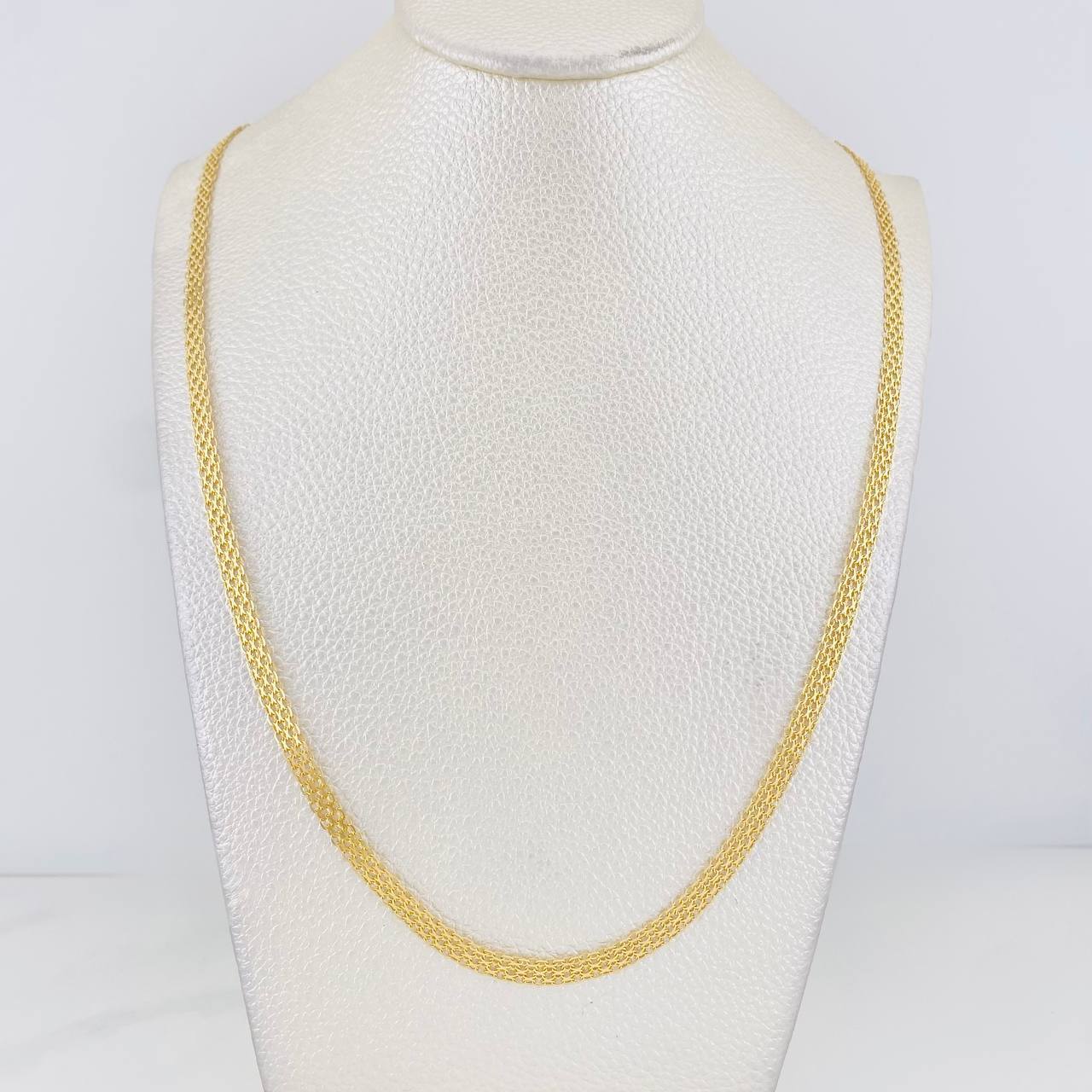 Cadena China 6.9g / 50cm / 4.3mm Oro Amarillo 18K