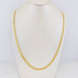 Cadena China 6.9g / 50cm / 4.3mm Oro Amarillo 18K