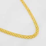 Cadena China 4.65g / 50cm / 3.7mm Oro Amarillo 18K