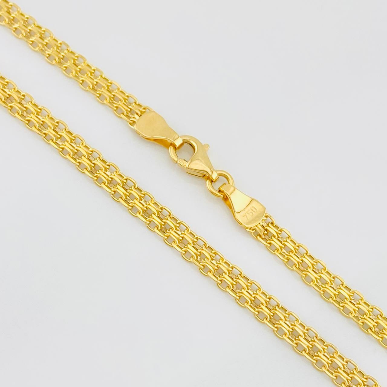 Cadena China 4.65g / 50cm / 3.7mm Oro Amarillo 18K