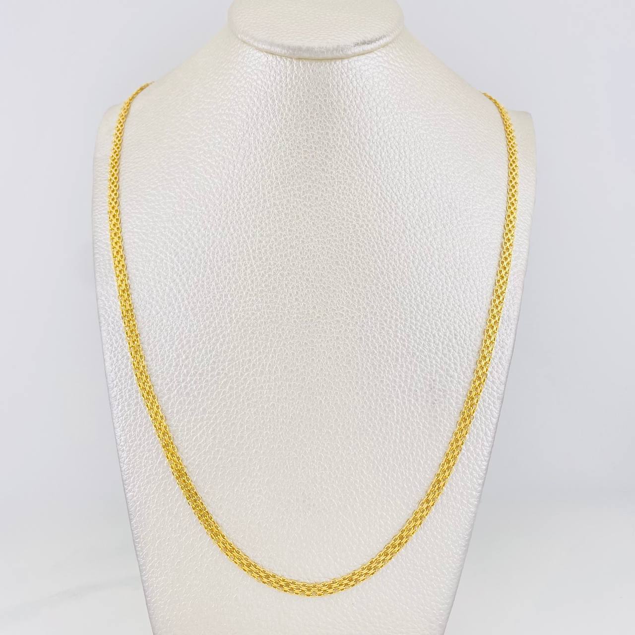 Cadena China 4.65g / 50cm / 3.7mm Oro Amarillo 18K