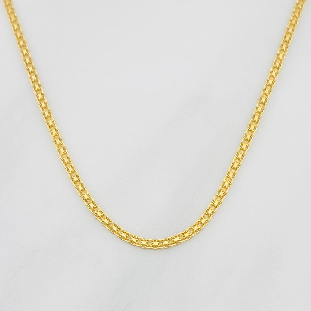 Cadena China 3.15g / 60cm / 1.5mm Oro Amarillo 18K