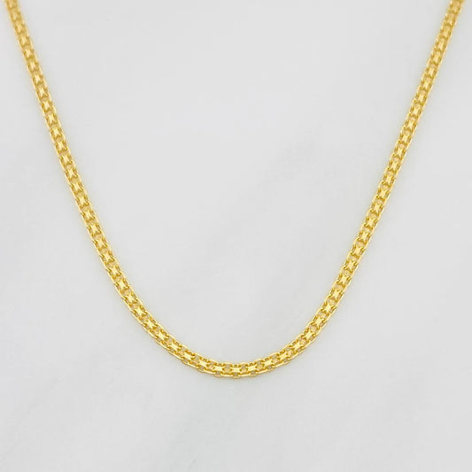 Cadena China 3.15g / 60cm / 1.5mm Oro Amarillo 18K