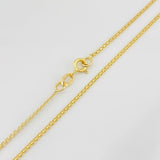 Cadena China 3.15g / 60cm / 1.5mm Oro Amarillo 18K