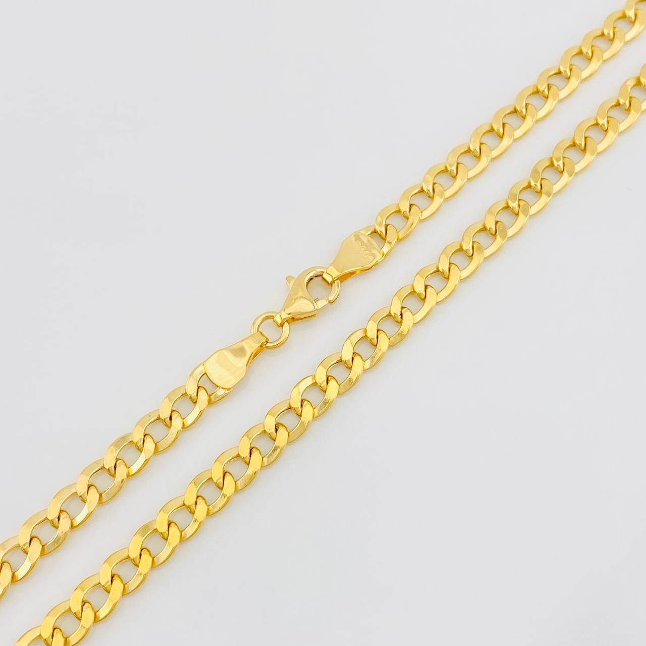 Cadena Cubana 10.25g / 60cm / 4.16mm Oro Amarillo 18K