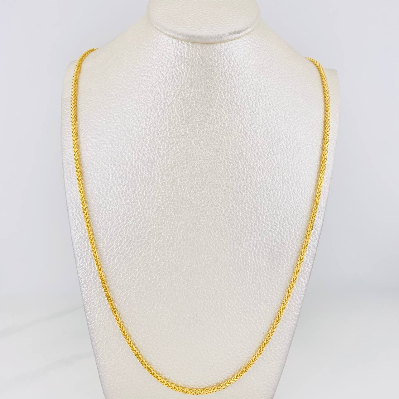 Cadena Franco 6.75g / 60cm / 2mm Oro Amarillo 18K