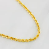 Cadena Lazo 8.4g / 65cm / 3.7mm Oro Amarillo 18K