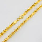 Cadena Lazo 8.4g / 65cm / 3.7mm Oro Amarillo 18K