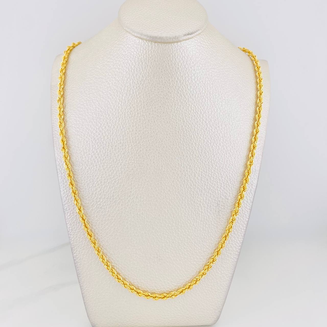 Cadena Lazo 8.4g / 65cm / 3.7mm Oro Amarillo 18K
