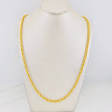 Cadena Lazo 8.4g / 65cm / 3.7mm Oro Amarillo 18K