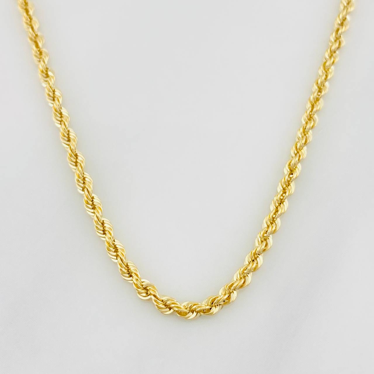 Cadena Lazo 3.75g / 60cm / 2.2mm Oro Amarillo 18K