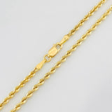 Cadena Lazo 3.75g / 60cm / 2.2mm Oro Amarillo 18K