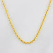Cadena Lazo 1.65g / 50cm / 1.7mm Oro Amarillo 18K