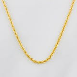 Cadena Lazo 1.65g / 50cm / 1.7mm Oro Amarillo 18K