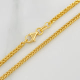 Pulso Franco 1.95gr / 19cm / 2mm Oro Amarillo +3 18K &