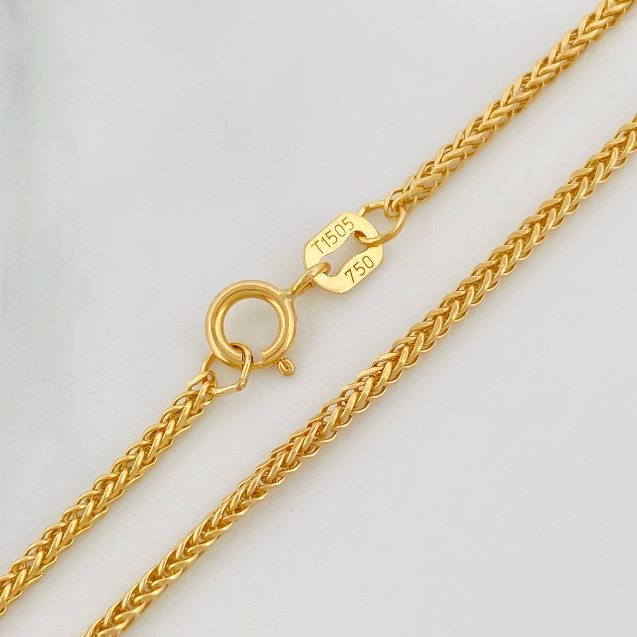 Pulso Franco 0.95gr / 18.6cm / 1.06mm Oro Amarillo +3 18K $