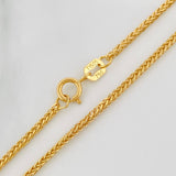 Pulso Franco 0.95gr / 18.6cm / 1.06mm Oro Amarillo +3 18K $