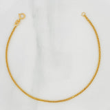 Pulso Franco 0.95gr / 18.5cm / 1.3mm Oro Amarillo +3 18K &