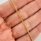 Pulso Franco 0.95gr / 18.9cm / 1.06mm Oro Amarillo +3 18K $