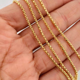 Cadena Veneciana 5.3gr / 50.5cm / 2.2mm Oro Amarillo +3 18K &