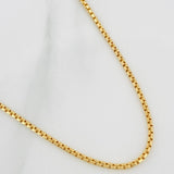 Cadena Veneciana 5.3gr / 50.5cm / 2.2mm Oro Amarillo +3 18K &