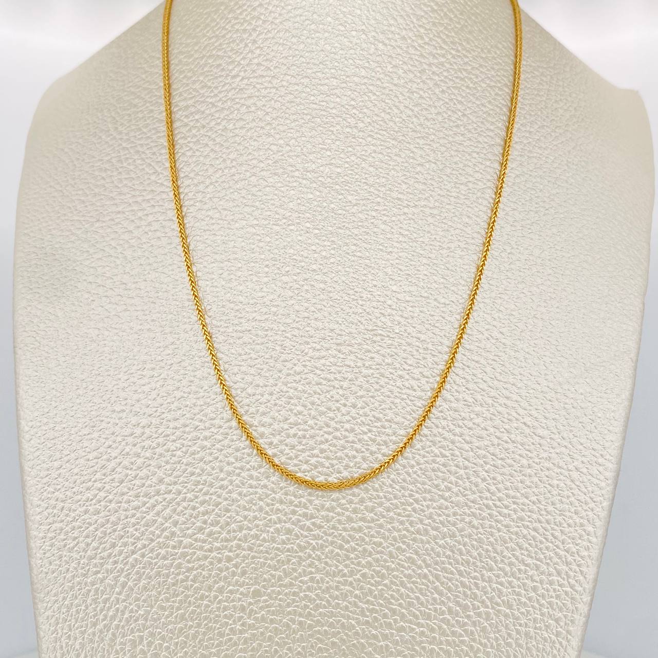 Cadena Franco 1.5gr / 45cm / 0.94mm Oro Amarillo +3 18K $