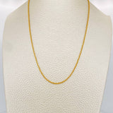 Cadena Franco 2 g / 60 cm / 0.9 mm Oro Amarillo 18K
