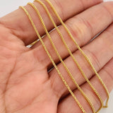 Cadena Franco 2 g / 60 cm / 0.9 mm Oro Amarillo 18K