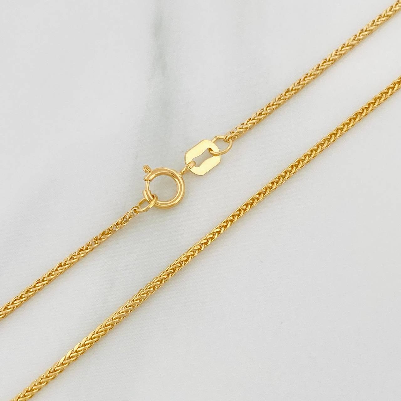 Cadena Franco 2 g / 60 cm / 0.9 mm Oro Amarillo 18K