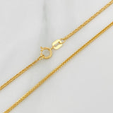 Cadena Franco 2 g / 60 cm / 0.9 mm Oro Amarillo 18K