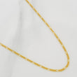 Cadena Figaro 1.65gr / 55cm / 1.4mm Oro Amarillo +1 18K %