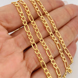Cadena Figaro 5.9gr / 65cm / 3.5mm Oro Amarillo +1 18K %