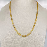 Cadena Figaro 5.9gr / 65cm / 3.5mm Oro Amarillo +1 18K %