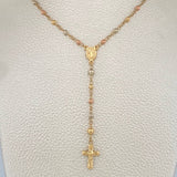 Rosario Virgen De Guadalupe 6.35gr / 58.8cm / Tres Oros 18K +