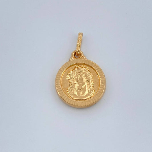 Dije Rostro Cristo 0.95gr / 1.9cm / Oro Amarillo 18K %