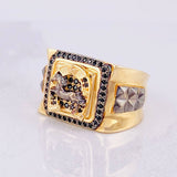 Anillo Herradura Caballo 11.2g / T10 1/2 Oro Amarillo 18K