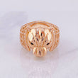 Anillo Pantera 11.9g / T11 1/4 Oro Rosa 18K