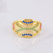 Anillo Filigrana 3.85g / T6 3/4 Oro Amarillo 18K