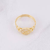 Anillo Correa Corona 2.2g / T7 1/4 Oro Amarillo 18K