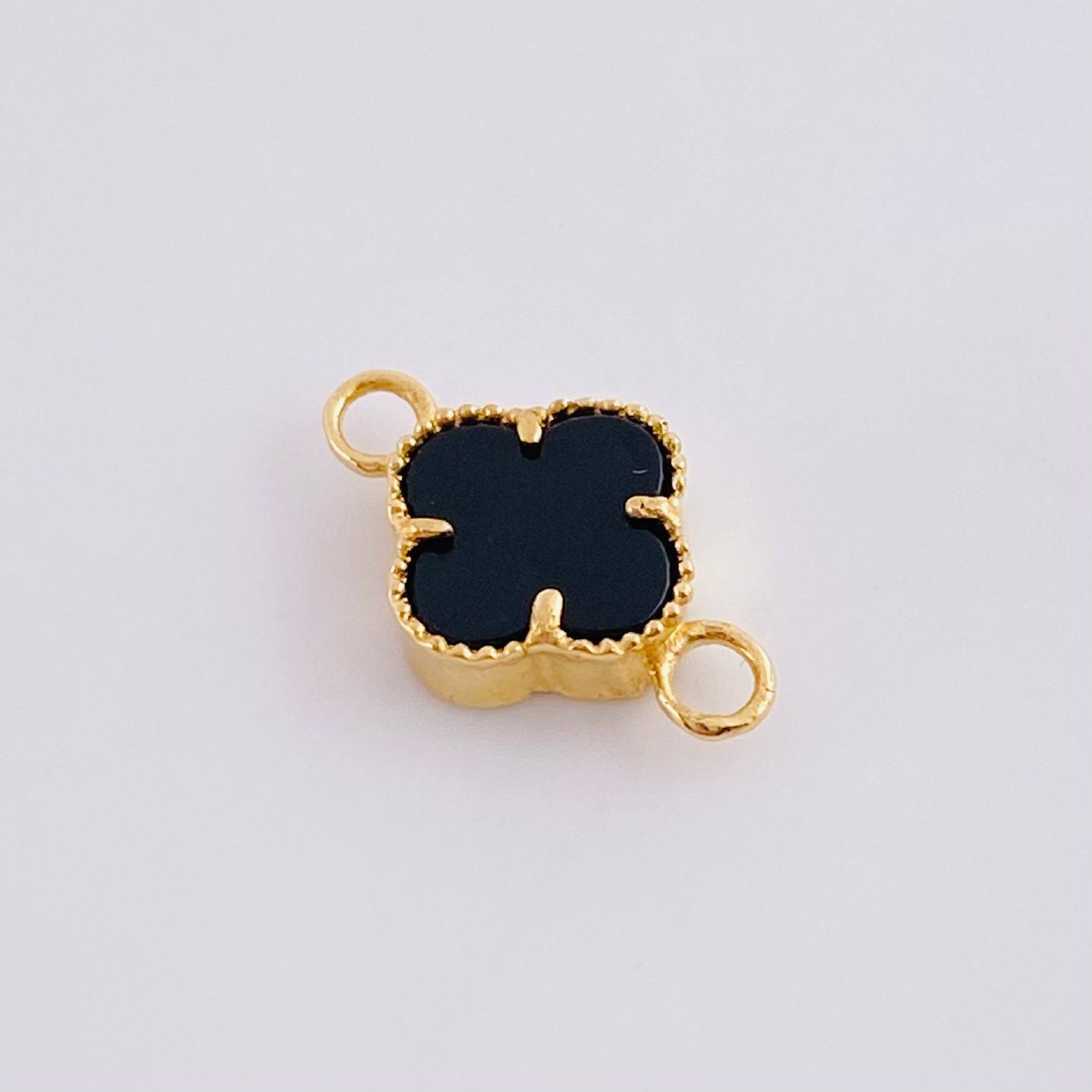 Herraje Trebol 0.75 g / 1.5 cm Oro Amarillo 18K